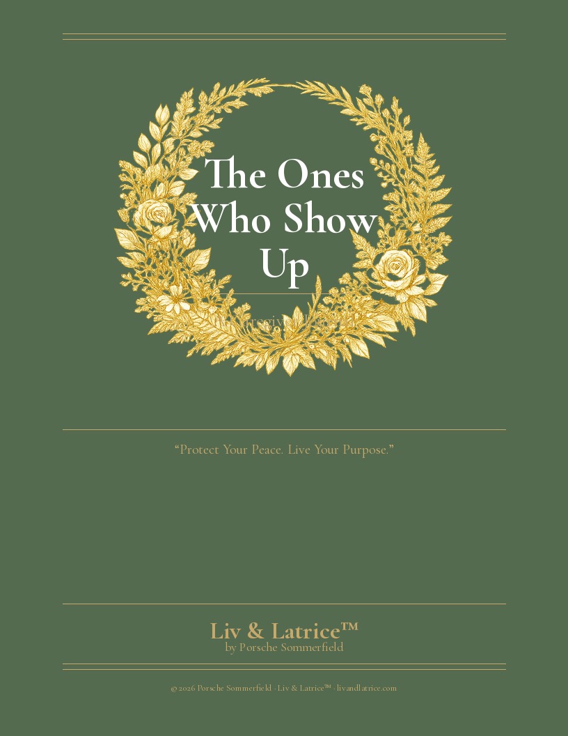 The Ones Who Show Up — Caregiver Journal