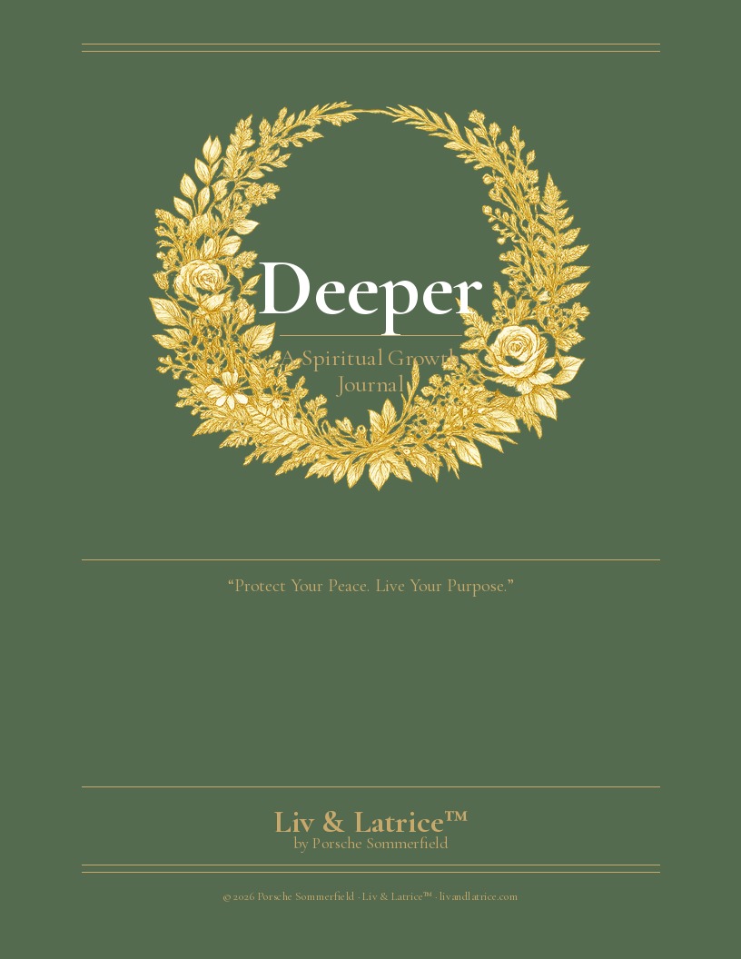 Deeper — Spiritual Growth Journal